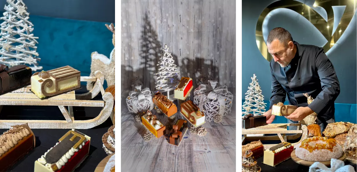 hats boulangerie buche de noel